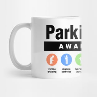 Parkinson's Disease - Disability Awareness Symptoms Mug